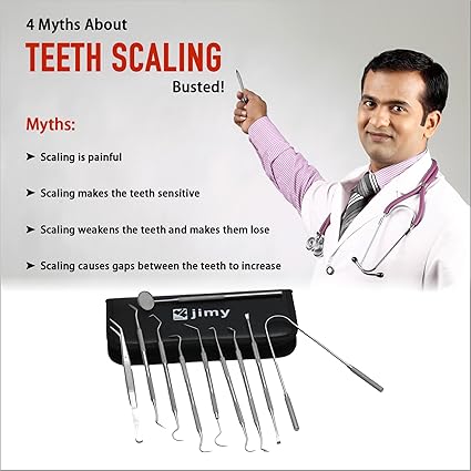 Jimy Dental Tools Set of 10Pcs