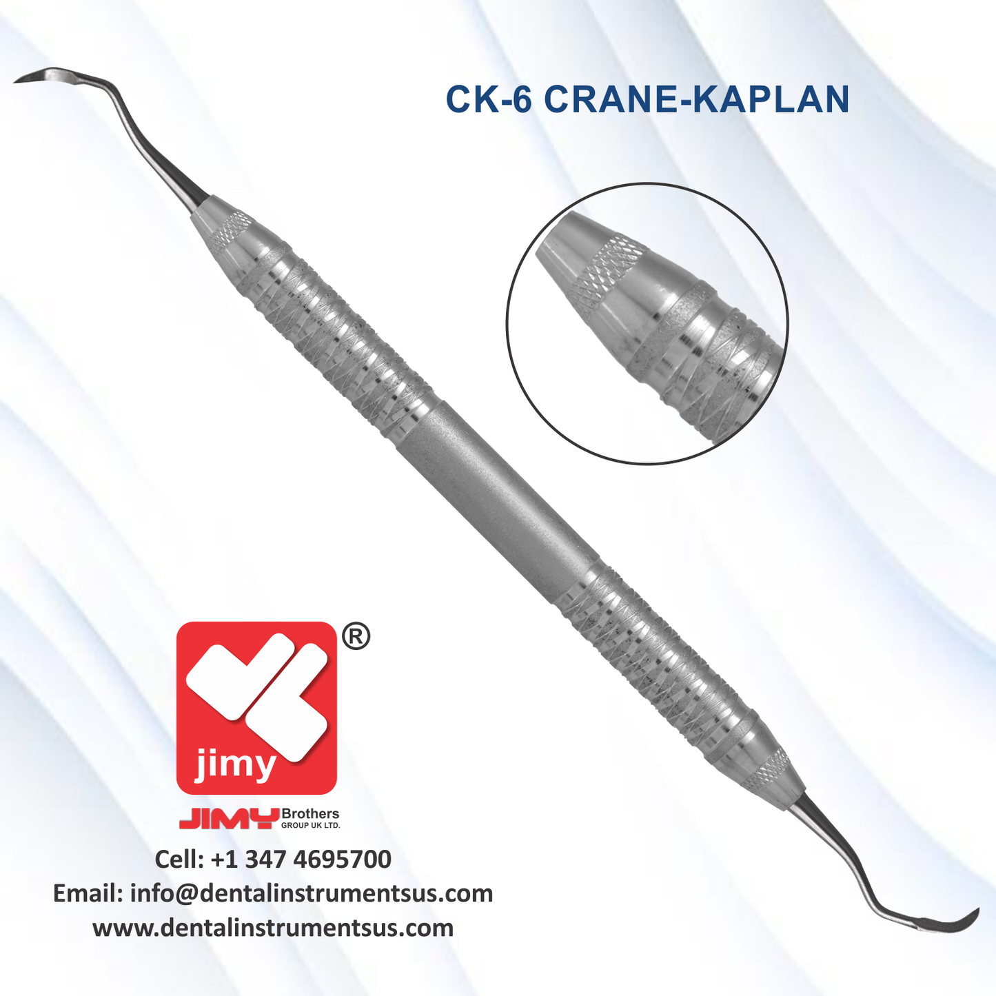 Crane-kaplan Scaler H6/H7 Hygienist, CK-6
