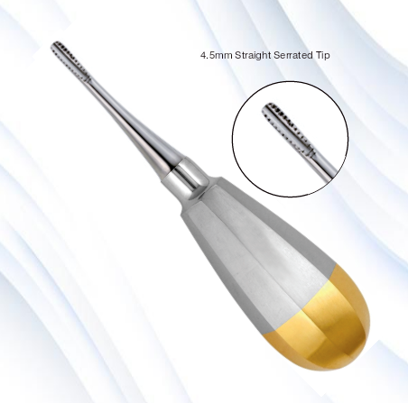 JED-154 Elevator Pedo 4.5mm Straight Serrated Tip