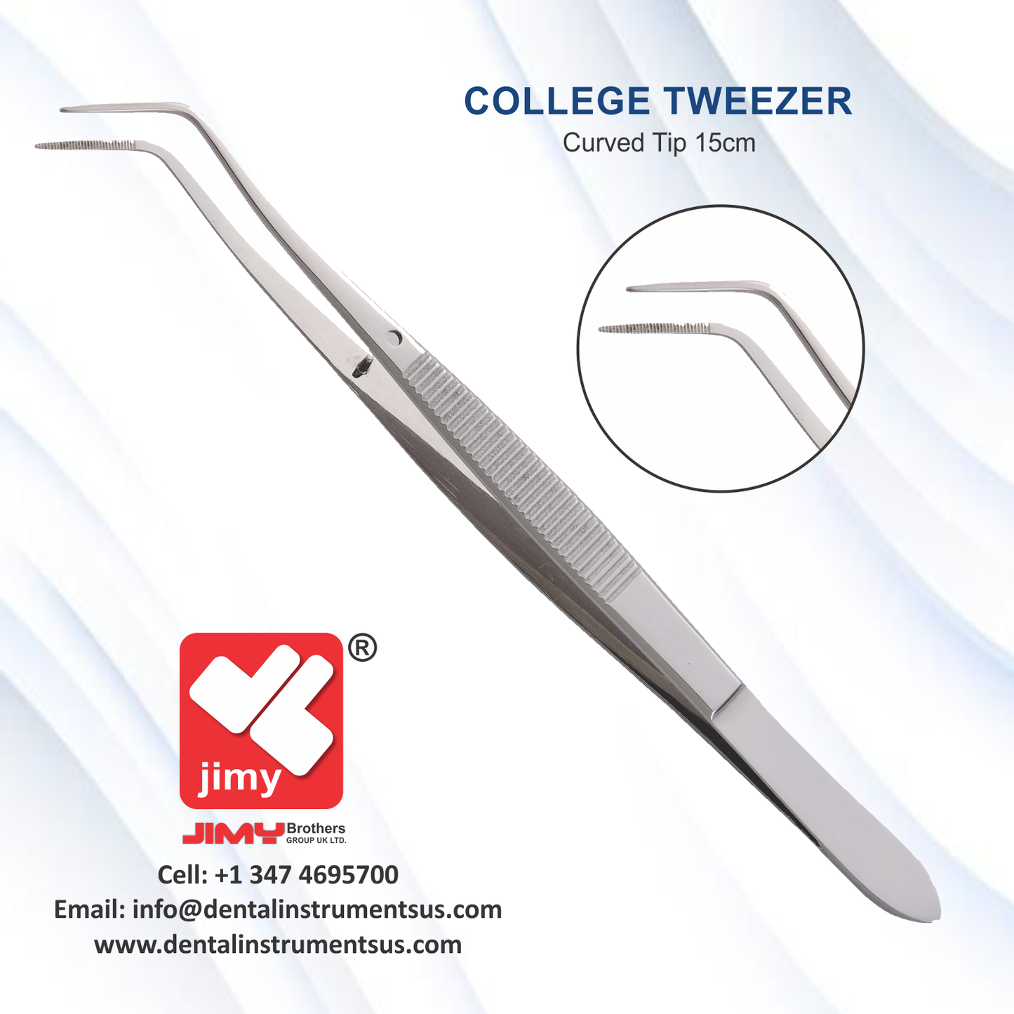 College Curved Tip 15cm