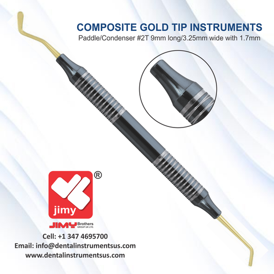 Composite Paddle/Condenser #2T 9mm long/3.25mm wide with a 1.7mm