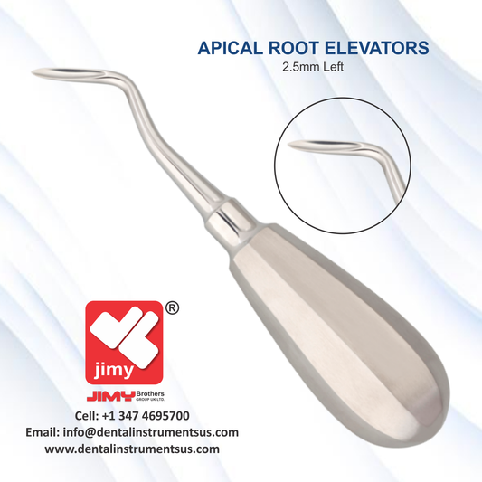Apical Root Elevator 2.5mm Left