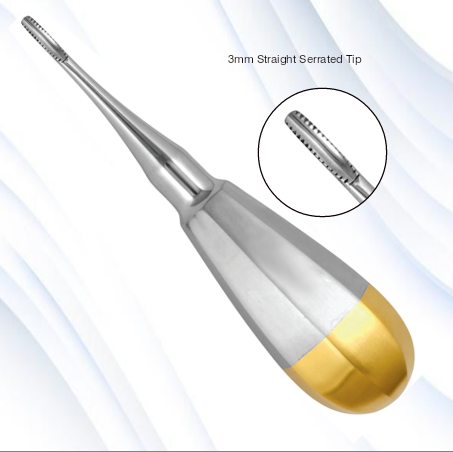 JED-152 Elevator Pedo 3mm Straight Serrated Tip