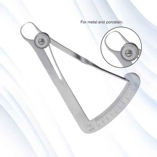 JED-239 Fig. 1 Iwanson spring caliper For metal and porcelain.