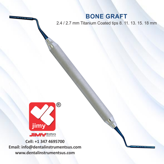 Bone Graft 2.4-2.7mm Titanium 8. 11. 13. 15. 18mm in USA