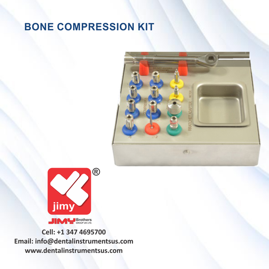 Dental Bone Compression Kit of 12 Pcs