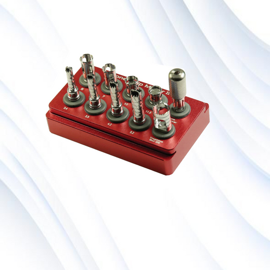 JED-285 Dental Bone Chip Maker 2 Kit of 10 Pcs