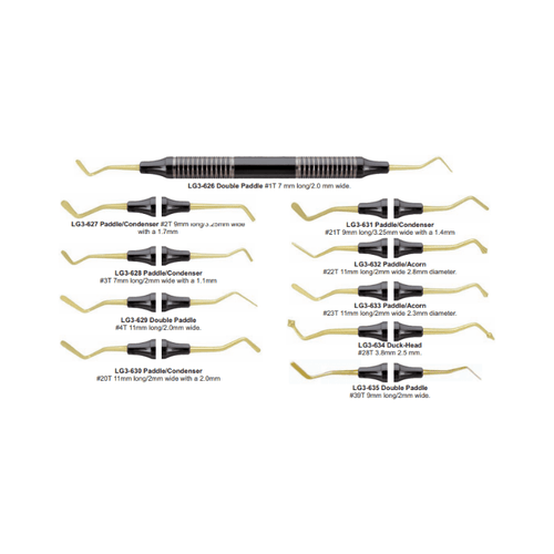 Composite Gold Tip Instruments Set of 10 Pcs